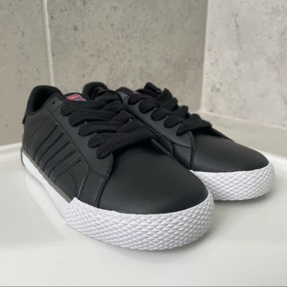 K-Swiss Kids Black Lace-up Sneaker - Picture 2 of 12